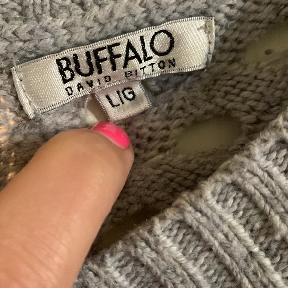 Grey Buffalo sweater. - Picture 2 of 2